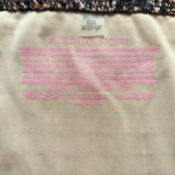 Victoria's secret two piece swimsuit bikini set leopard print strappy size 34B/M - Picture 15 of 15